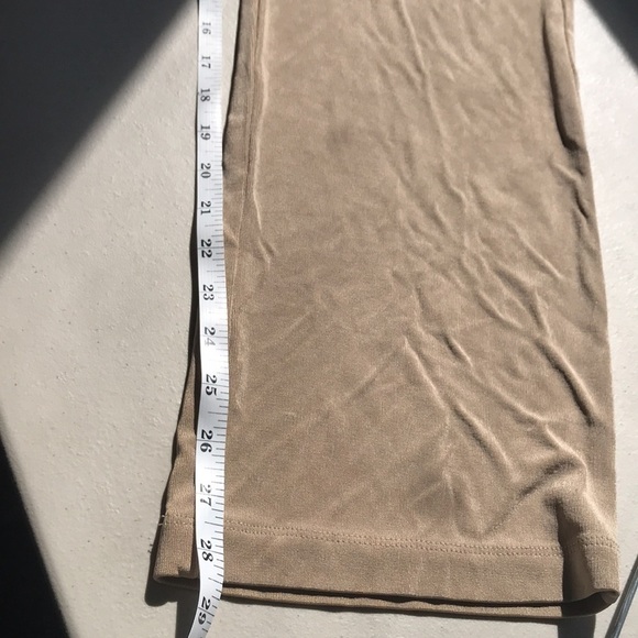 TRAVELERS by Chico’s Classic No Tummy Pants nude gold size 0 or small - Picture 9 of 11